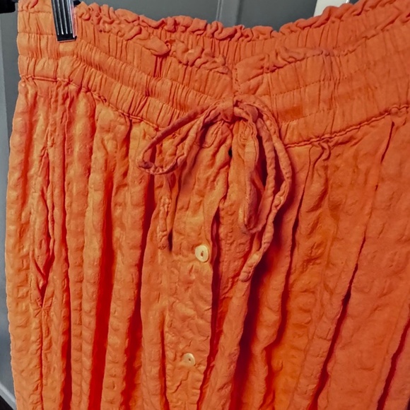 Anthropology Orange pants SZ M - Picture 3 of 3